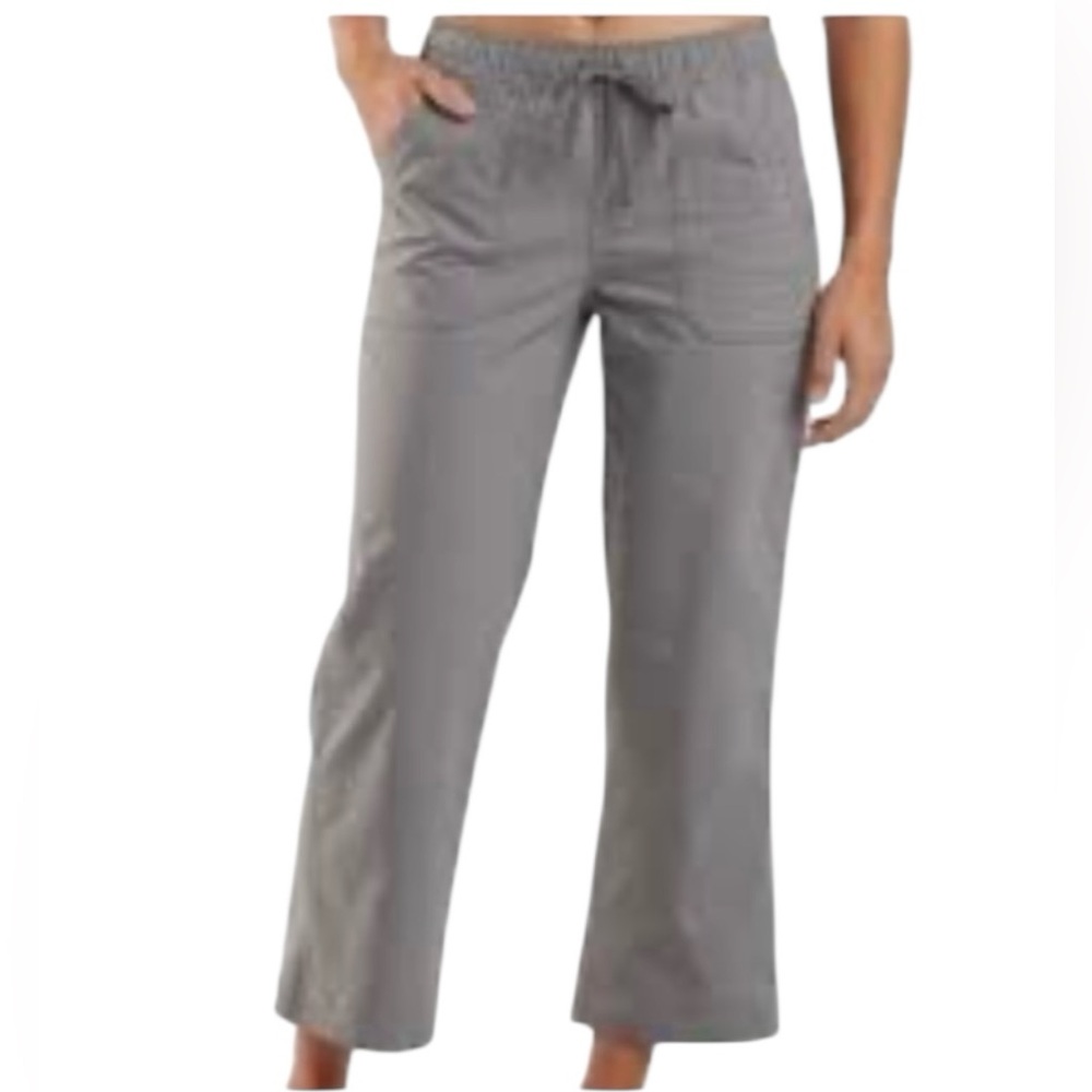 Title Nine Women's Gray Cropped Scout Pants